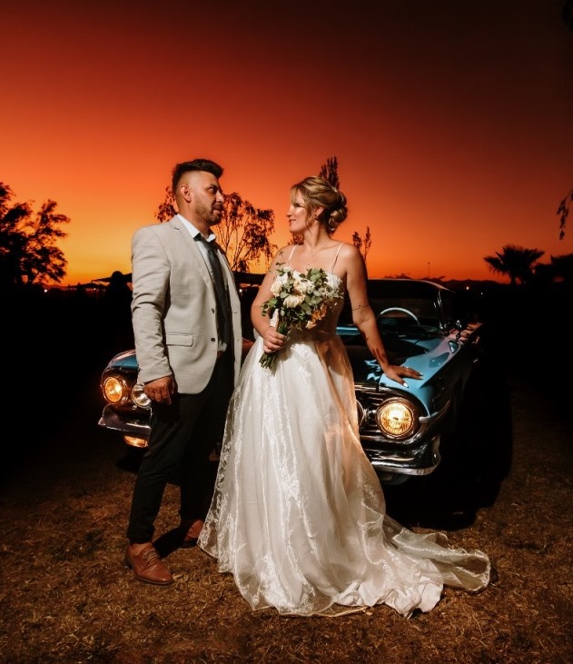 Impala Casamiento Atardecer